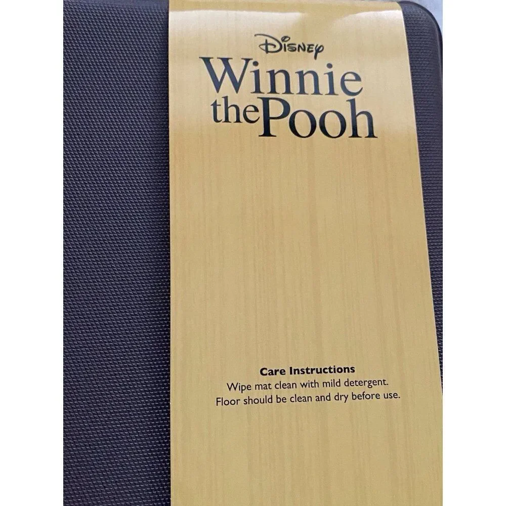 Disney Winnie The Pooh Fall Autumn Leaves Anti Fatigue Kitchen Mat 18 X‎ 30” NEW